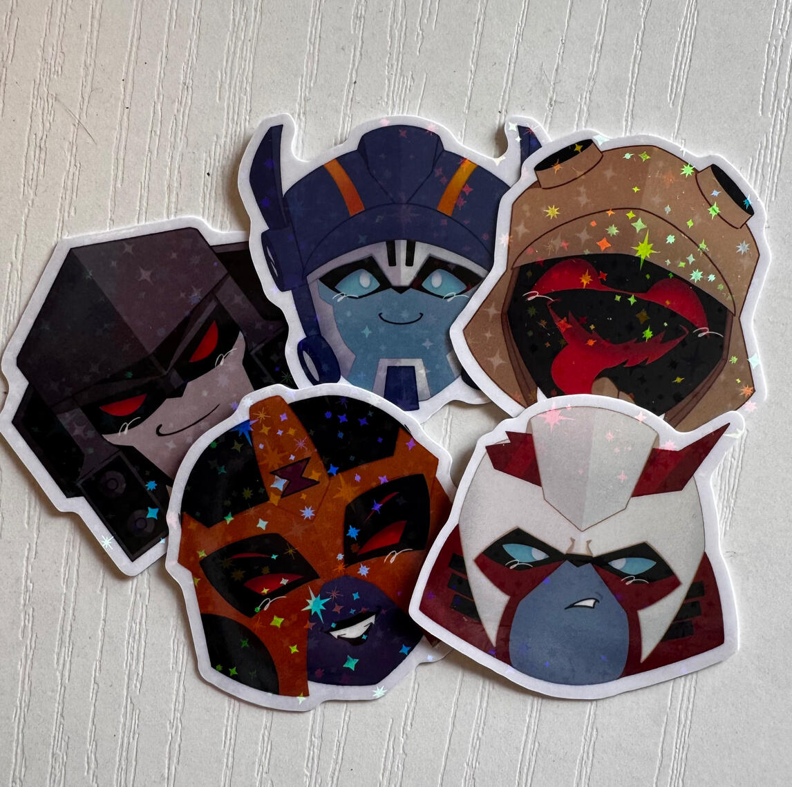 TFA Helm Stickers